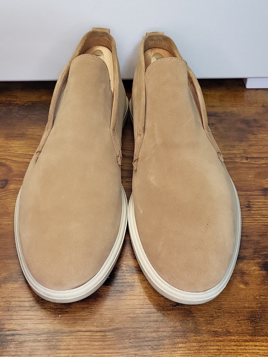 Peter Millar Men\'s Tan Suede Slip-On Loafers Booots Excursionist main image 13
